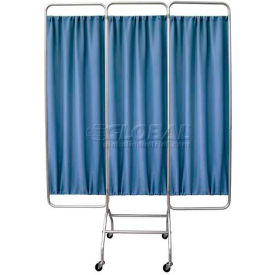 3 Section Mobile Screen Frame On Casters
