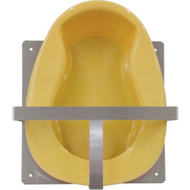 Single Bedpan Rack, Stainless Steel