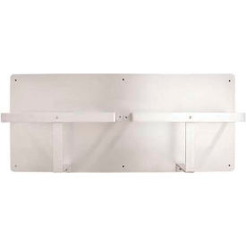 Double Bedpan Rack, Aluminum
