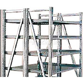 Steel Pick Shelving, 5 Level, Double, 78"H x 50"W x 48"D, Starter