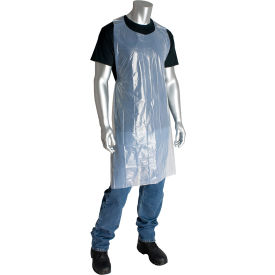 Light Weight Embossed Polyethylene Apron, 46" X 28"