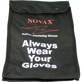 Protective Bag For Rubber Insulating Gloves, 11"L, Black, One Size