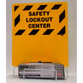 Electrical Lockout Center - Backboard and Rack - Bilingual