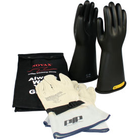 PIP ESP Kit, 1 Pair Black ESP Glove, 1 Pair Cow, Class 2, Size 11