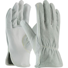 Top Grain Cowhide Drivers Gloves W/Kevlar, Grain Palm, Keystone, Regular Grade, XL