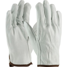 Top Grain Cowhide Drivers Gloves, Straight Thumb, Quality Grade, XL