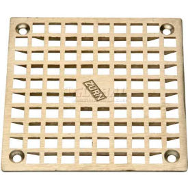 7" x 7" Square Floor Drain W/Screws, Nickel