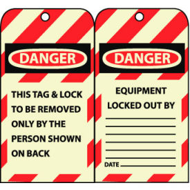 Glow In The Dark Lockout Tags