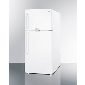 30" Wide, White Summit Refrigerator With Top Mount Freezer