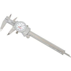 6" Dial Caliper W/White Dial