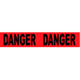 3"W x 1000'L Red Barricade Tape, "Danger"