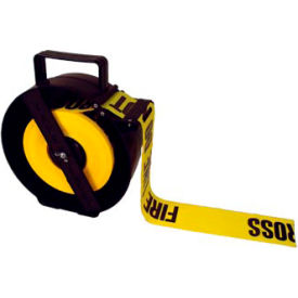 Barricade Tape Dispenser for 3" W Tape, Black