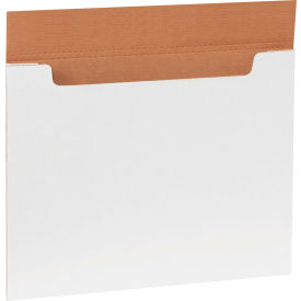Corrugated Jumbo Fold-Over Mailers, 20"L x 16"W x 1/4"H, White