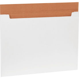Corrugated Jumbo Fold-Over Mailers, 30"L x 22-1/2"W x 1/4"H, White