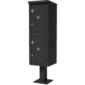 Outdoor Parcel Locker, Dark Bronze