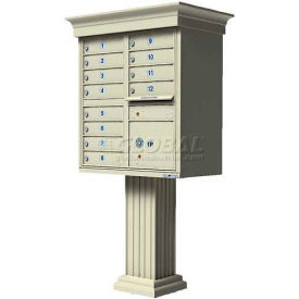 Vital Cluster Box Unit w/Vogue Classic Accessories, Sandstone