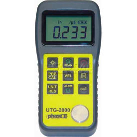 Phase 2 UTG-2800 0.04"-12" Ultrasonic Thickness Gauge