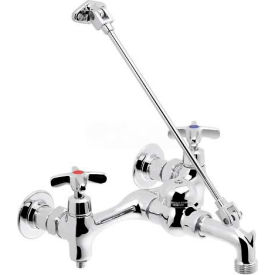 Commander Service Sink Faucet, Cross Handles