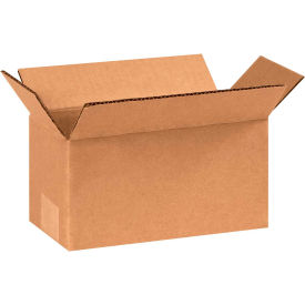 Long Cardboard Corrugated Boxes, 8"L x 4"W x 4"H, Kraft