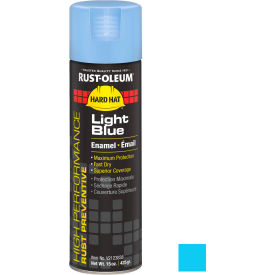 High Performance Rust Preventive Enamel Aerosol, Light Blue, 15 oz.