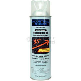 M1800 System Water-Based Precision-Line Inverted Marking Paint Aerosol, Clear