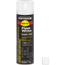 High Performance Rust Preventive Enamel Aerosol, Fleet White, 15 oz.