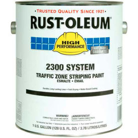 2300 System <100 Voc Traffic Zone Striping Paint, Blue, 1 Gallon