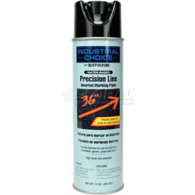 M1800 System Water-Based Precision-Line Inverted Marking Paint Aerosol, Black