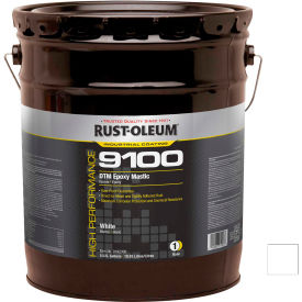 9100 System <340VOC DTM Epoxy Mastic, White 5 Gallon Pail