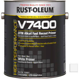 V7400 340 VOC DTM Alkyd Enamel, Silver Gray Gallon Can