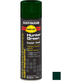 High Performance Rust Preventive Enamel Aerosol, Hunter Green, 15 oz.