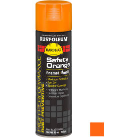 High Performance Rust Preventive Enamel Aerosol, Safety Orange, 15 oz.