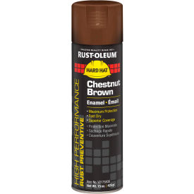 High Performance Rust Prevent Enamel Aerosol, Chestnut Brown, 15 oz.