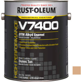 V7400 <340 VOC DTM Alkyd Enamel, Dunes Tan Gallon Can
