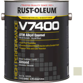 V7400 Series 340 VOC DTM Alkyd Enamel, Almond Gallon Can
