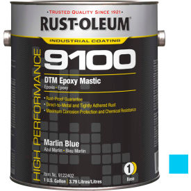 9100 System <340voc DTM Epoxy Mastic, Marlin Blue Gallon Can