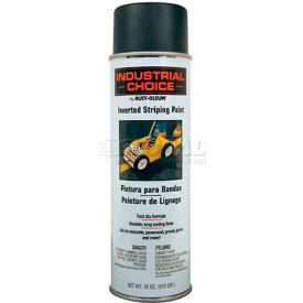 S1600 System Inverted Striping Paint Aerosol, Black
