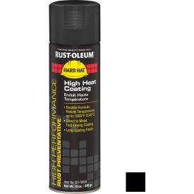 High Performance High Heat Aerosol, Black, 15 oz.