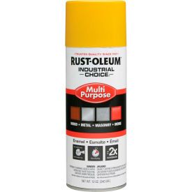 1600 System General Purpose Enamel Aerosol, Safety Yellow, 12 oz.