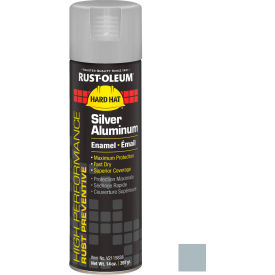 High Performance Rust Preventive Enamel Aerosol, Silver Alum, 14 oz.