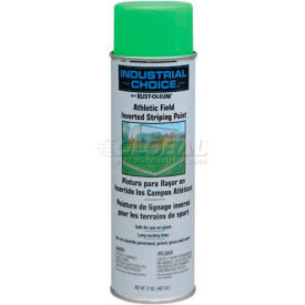 Athletic Field Invtd Striping Paint Aerosol, Fluorescent Green