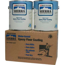 S40 System 0 VOC Water-Based Epoxy Floor Coating, Satin Clear Gallon Can