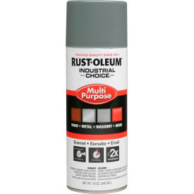 General Purpose Enamel Aerosol, Smoke Gray, 12 oz.