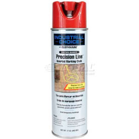 Water-Based Precision-Line Inverted Marking Chalk Aerosol, Apwa Red