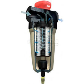 Coalescing Filter, High Efficiency, 45 CFM, 3/4" NPT, 1 Micron