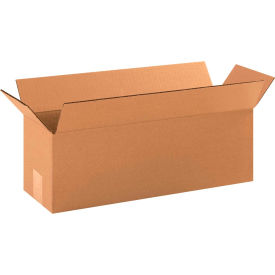 Long Cardboard Corrugated Boxes, 18"L x 6"W x 6"H, Kraft