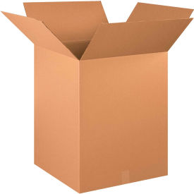 Cardboard Corrugated Boxes, 20"L x 20"W x 26"H, Kraft
