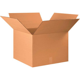 Cardboard Corrugated Boxes, 22"L x 22"W x 16"H, Kraft