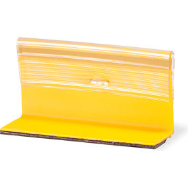 4" Flexible Temporary Raised Pavement Marker, 2-Way, Yellow