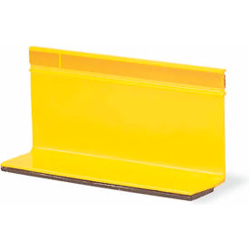 4" Temporary Overlay Pavement Marker, 2-Way Reflective, Yellow